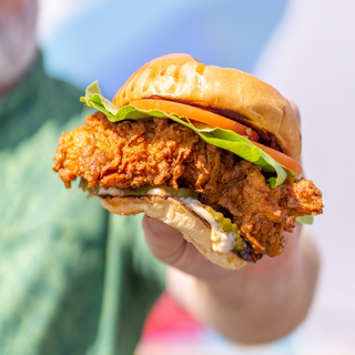 Cajun Hot Chicken Sandwich