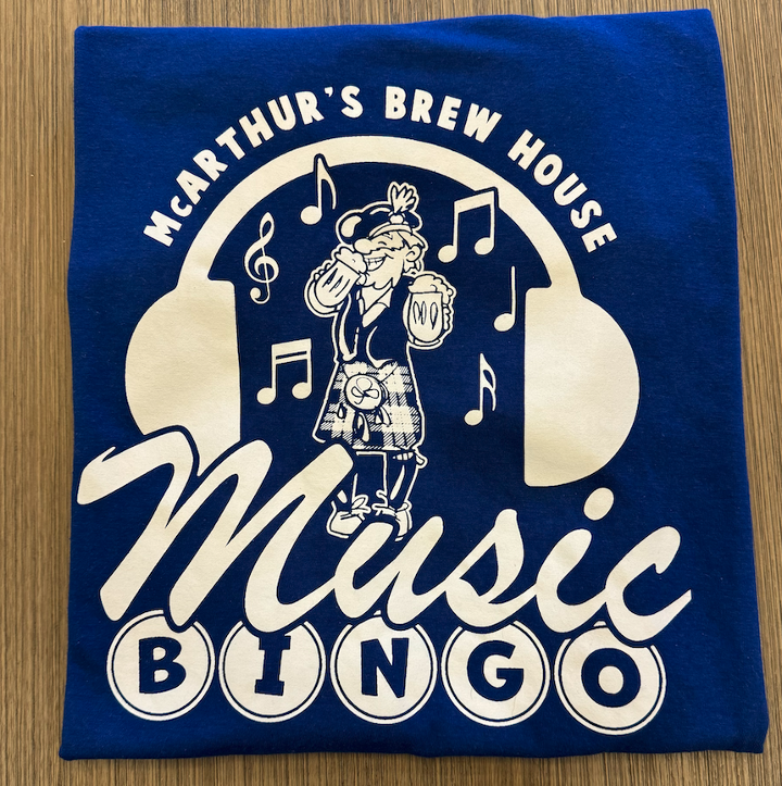 *Music Bingo T-Shirt