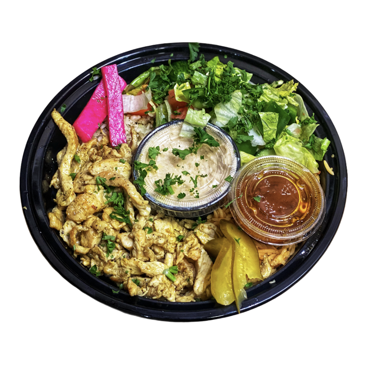 CHICKEN SHAWARMA BOWL