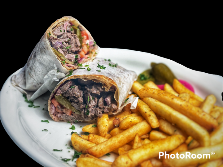 BEEF SHAWARMA WRAP