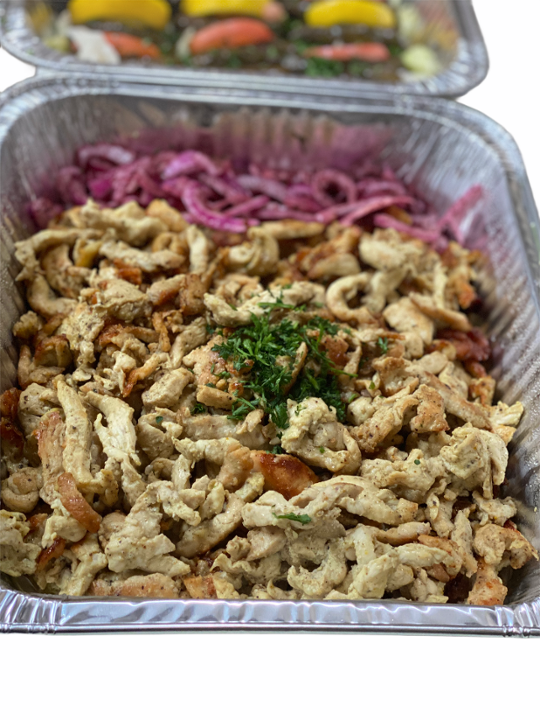 Large Tray Chicken Shawarma