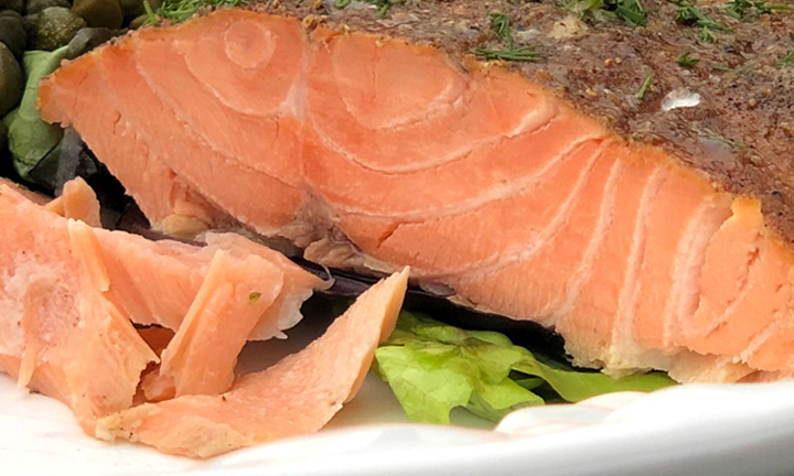 3oz Applewood smoked salmon