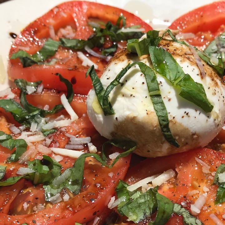 (T) Burata Caprese Salad