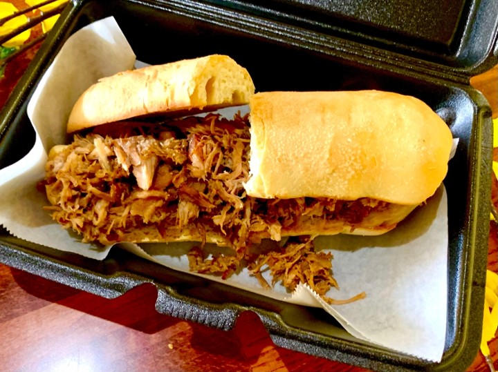 Kalua Pulled Pork Hoagie Sandwich