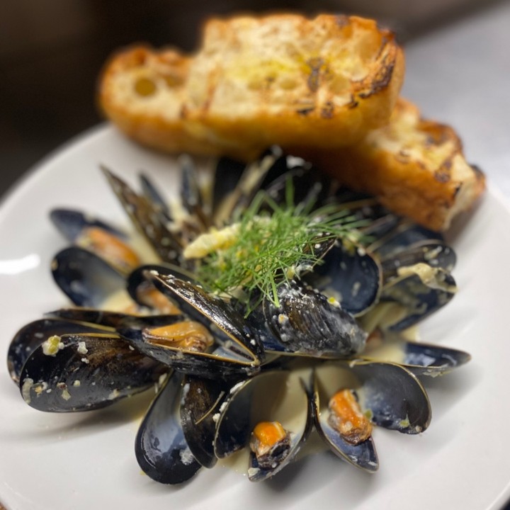 Mussels Pernod