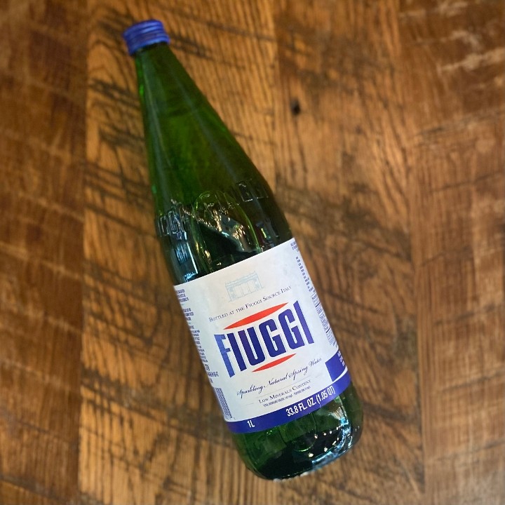 Fuiggi Sparkling Mineral Water (33.8 oz). TO GO