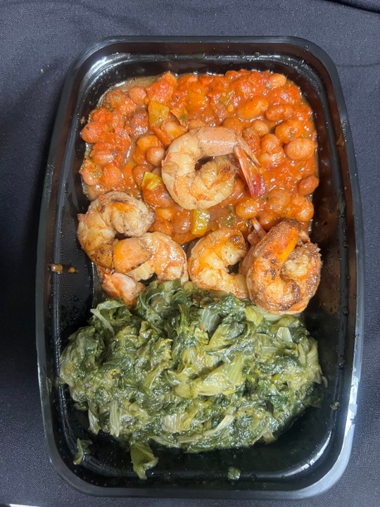 SHRIMP BEAN AND ESCAROLE