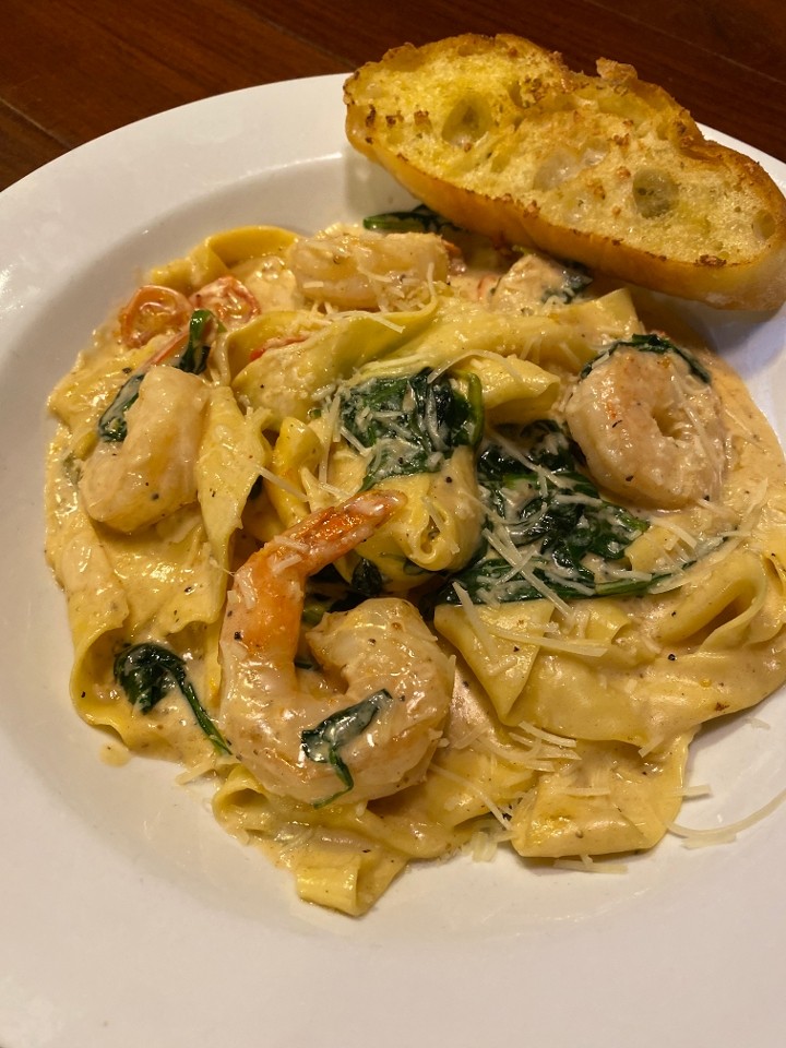 Shrimp Pappardelle