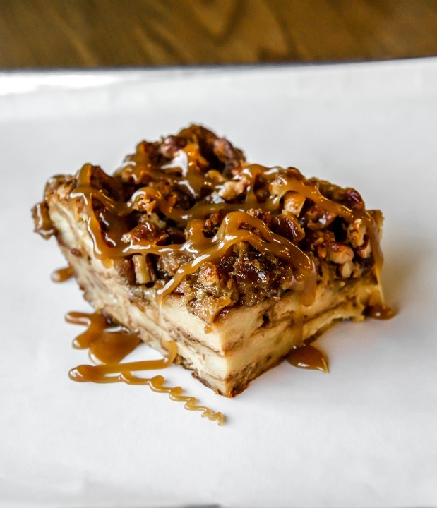 Pecan Caramel Bread Pudding