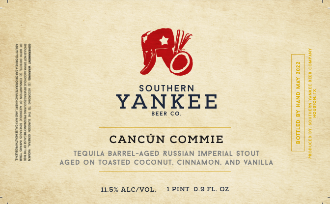 500ml Cancun Commie Tequila Barrel-Aged RIS