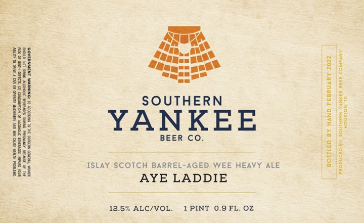 500ml Aye Laddie Scotch Barrel-Aged Wee Heavy