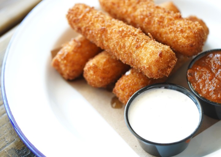 Homemade Fried Mozzarella