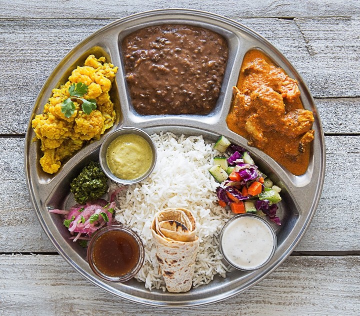 Kasa Indian Eatery Polk - Thali (Plate)