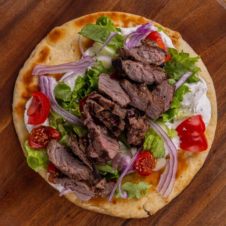 Lamb Souvlaki Pita