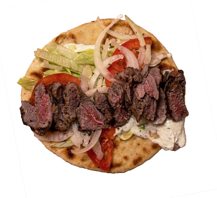 Lamb Souvlaki Pita