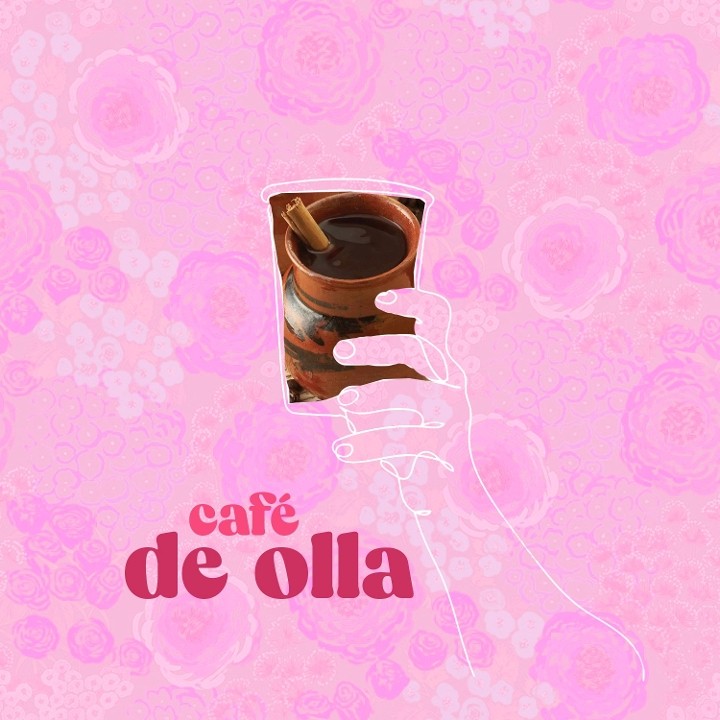 Iced Cafe de Olla (black coffee)