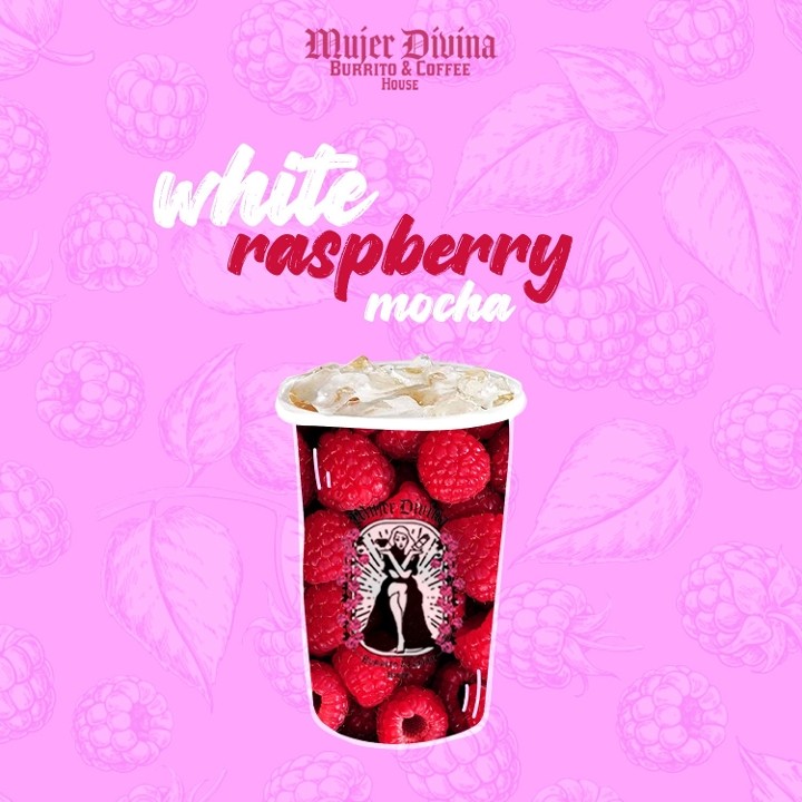 Iced Raspberry White Mocha