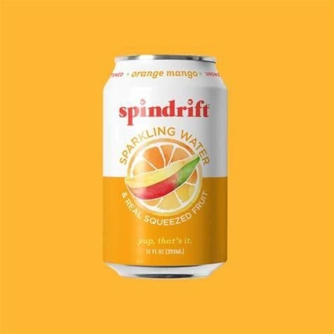 SPINDRIFT SODA WATER - Orange/Mango