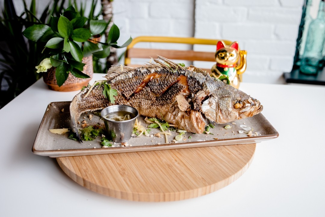 Mekong Style Whole Fried Fish Platter