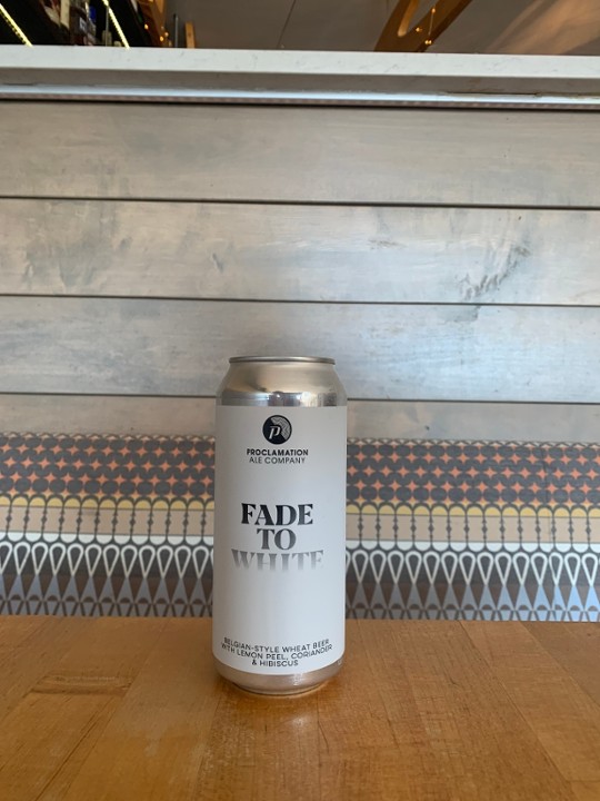 Proclamation Fade to White Witbier