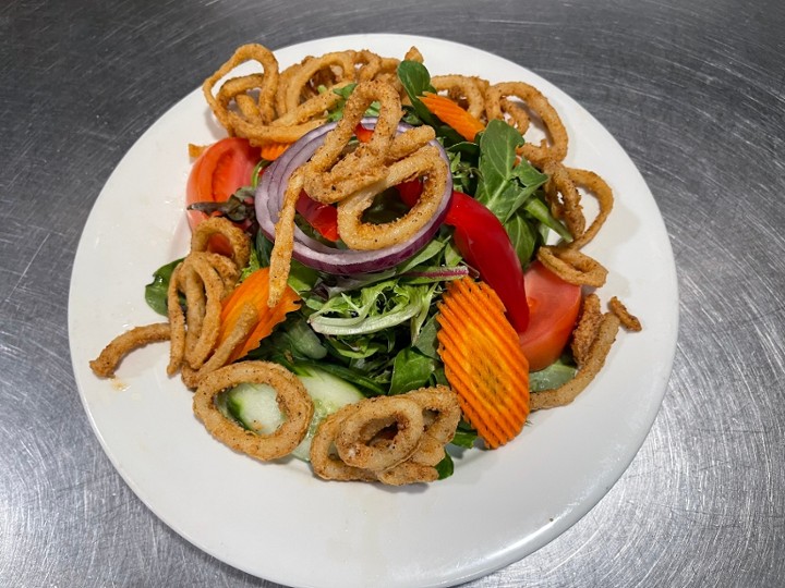 Calamari Fritte Mixed Green