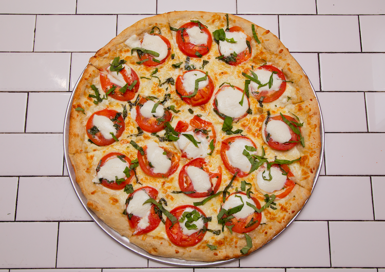 Giant Caprese Pizza