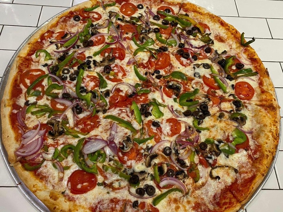 Lg Half Vegetarian Pie Pizza