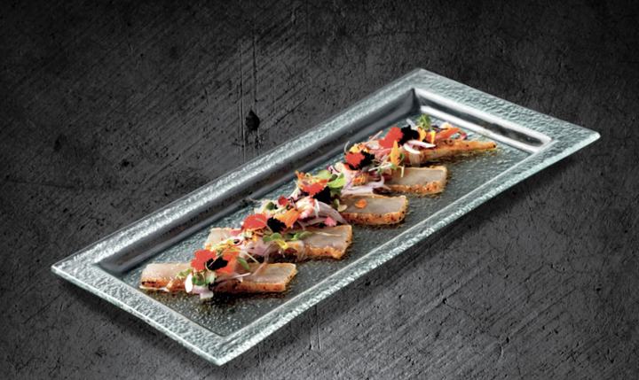 Spicy Albacore Carpaccio