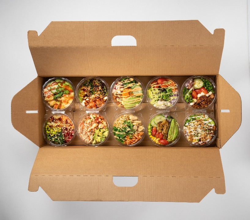 Signature Chicken Catering Bowl Box
