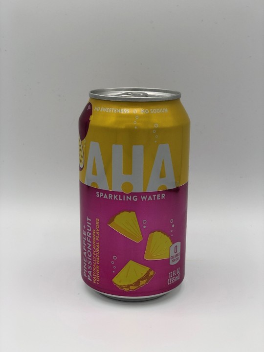 12oz Aha Pineapple Passionfruit Sparkling Water