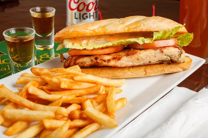 Mojo Grilled Chicken sandwich