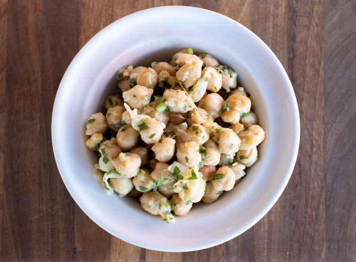 Marinated Chickpeas