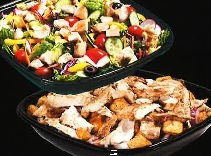Caesar Salad with Grilled or Fried Chicken