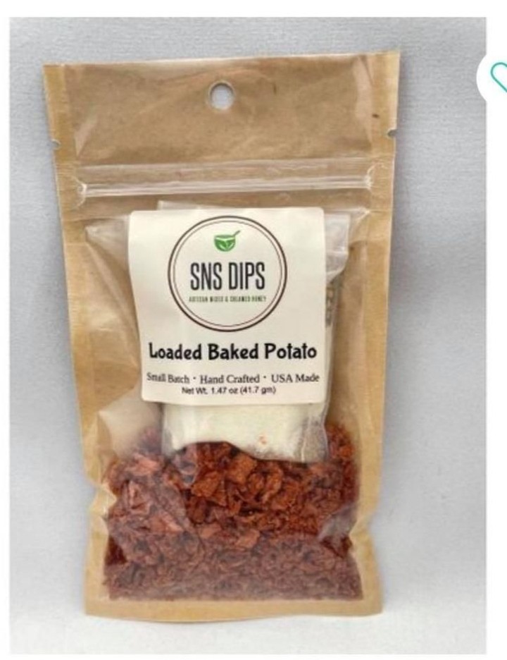 SnS Dip Mix Loaded Baked Potato