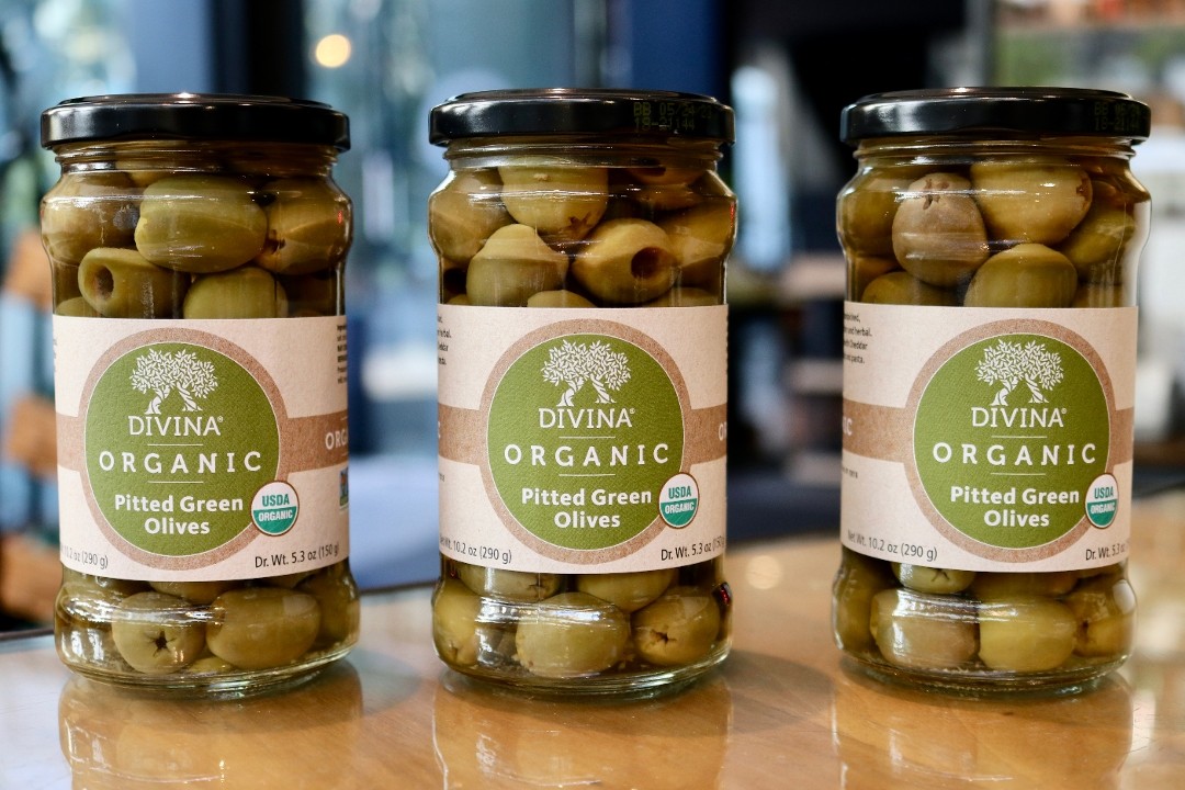 Divina Pitted Green Olives