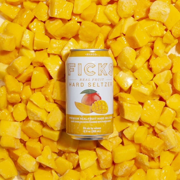 Ficks Mango Hard Seltzer