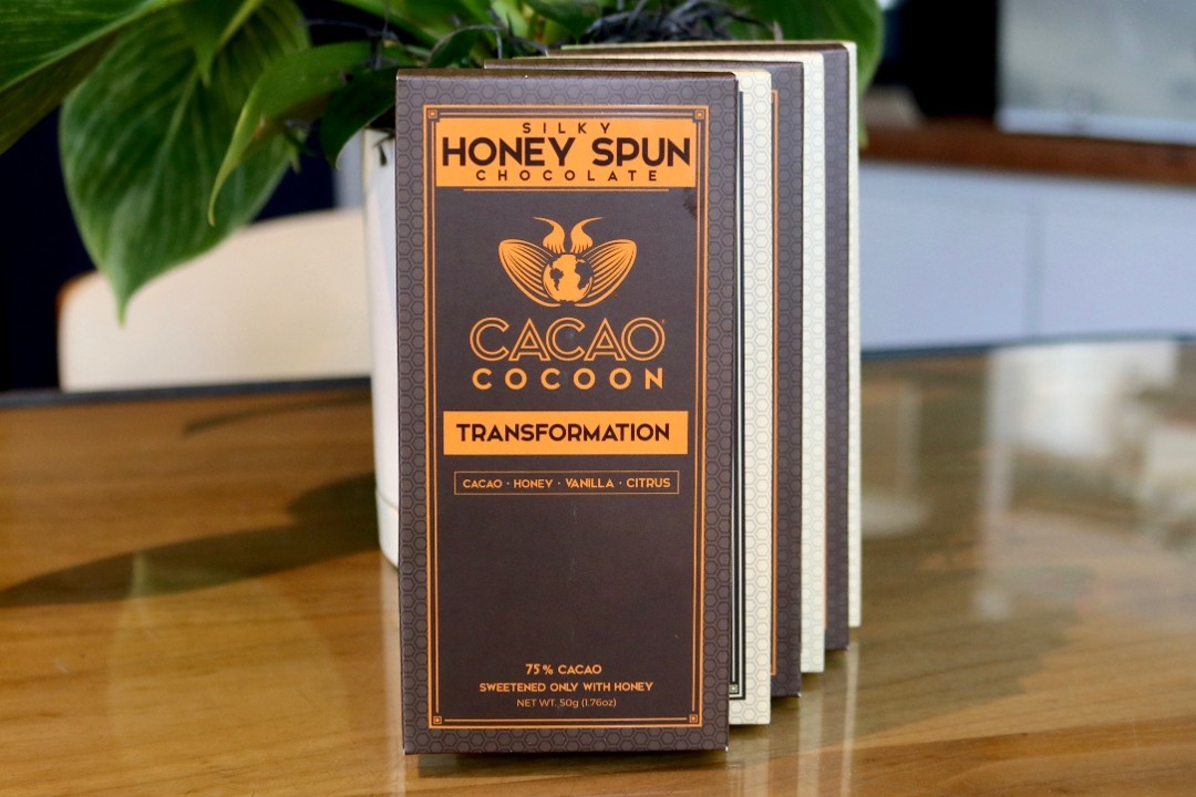 Transformation Cacao Cocoon Honey Spun