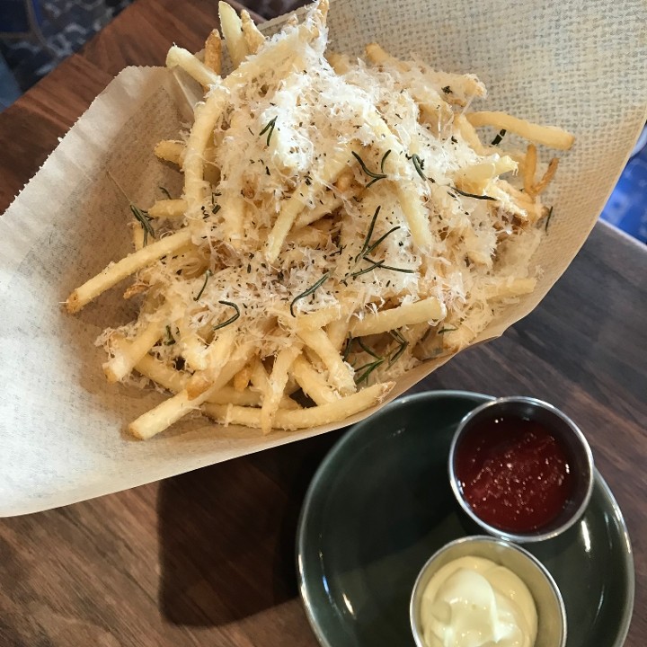 Fries with Herbs & Parmesan