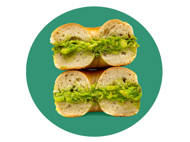 Bagel w/ Avocado