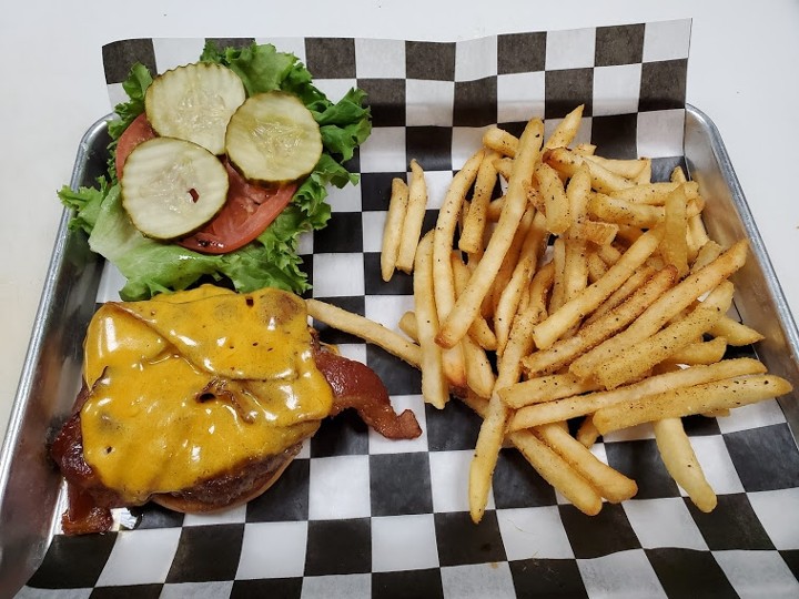 Cheddar Bacon Burger