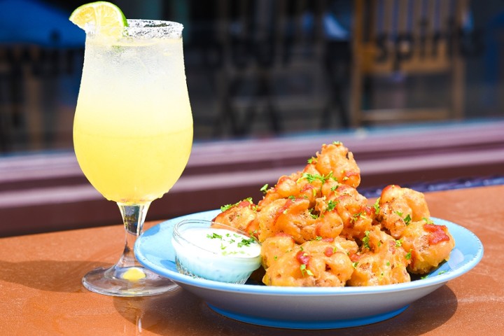 SHARE Whole Fried Cauliflower