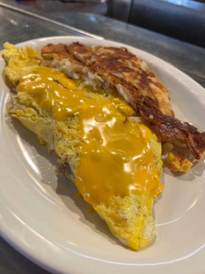 Sausage & Cheese Omelet
