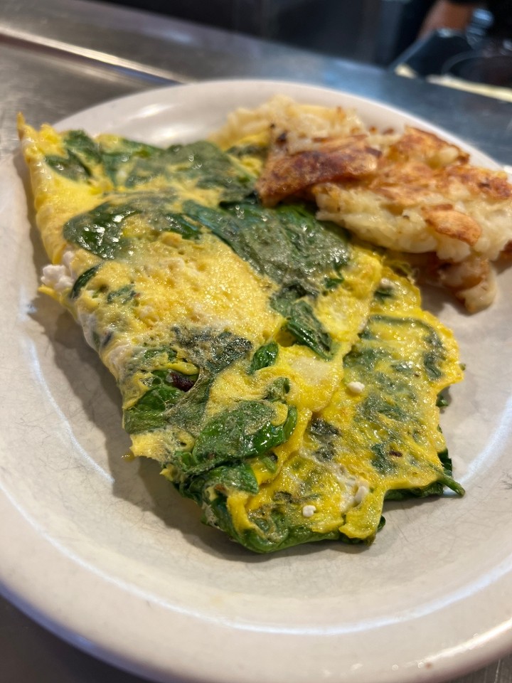 Spinach & Feta Omelet