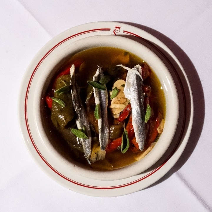 Roasted Peppers & Anchovy