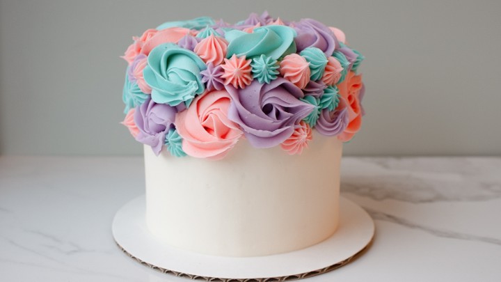 Flower Smash Cake