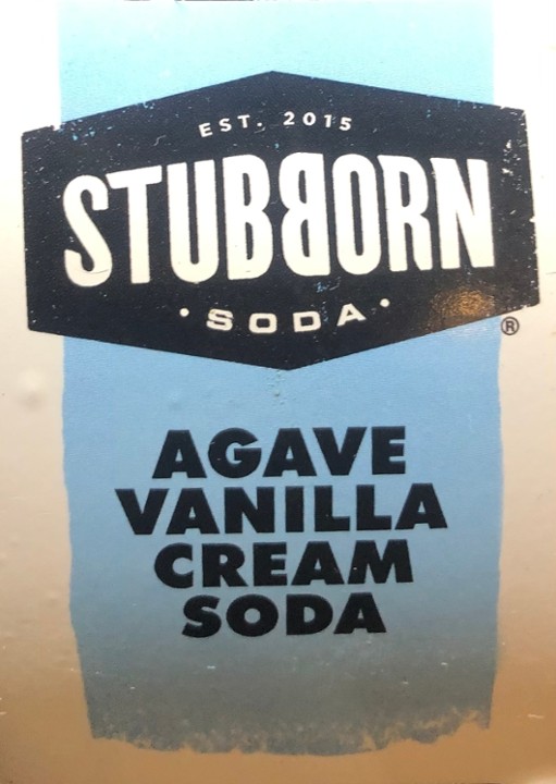 #STUBBORN VANILLA CREAM SODA