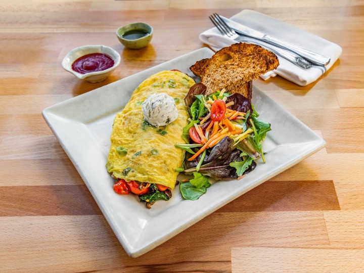 Goat Cheese Omelette (veg)