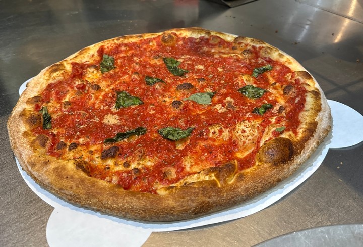 NY Round Large 16" - Tomato Pie (no cheese on pizza)