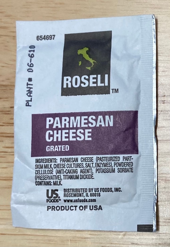 Parmesan Packet - Qty: 1