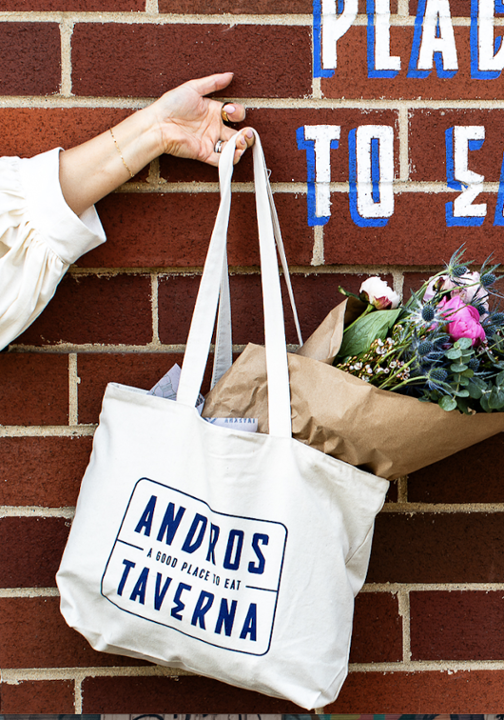 Andros Eat Well Tote Bag